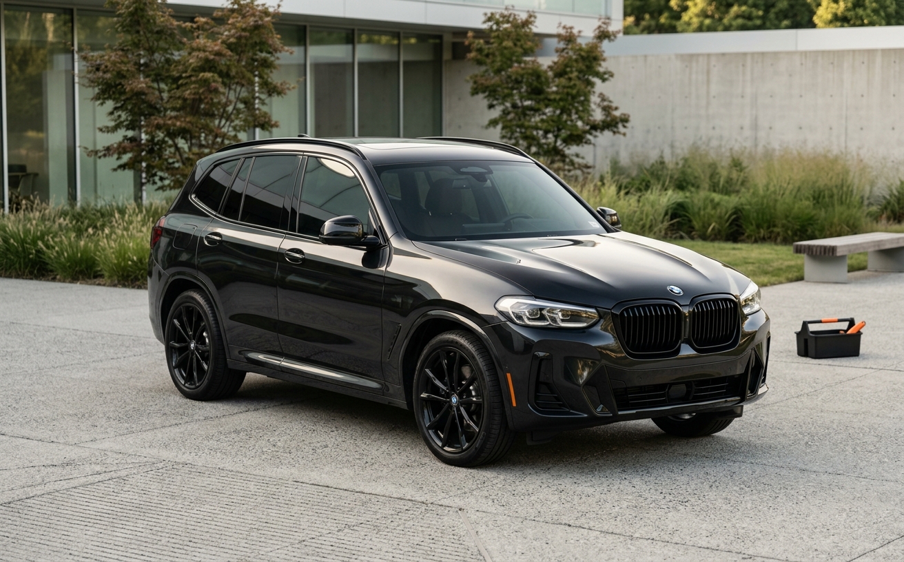 BMW X3 precut window tint kit