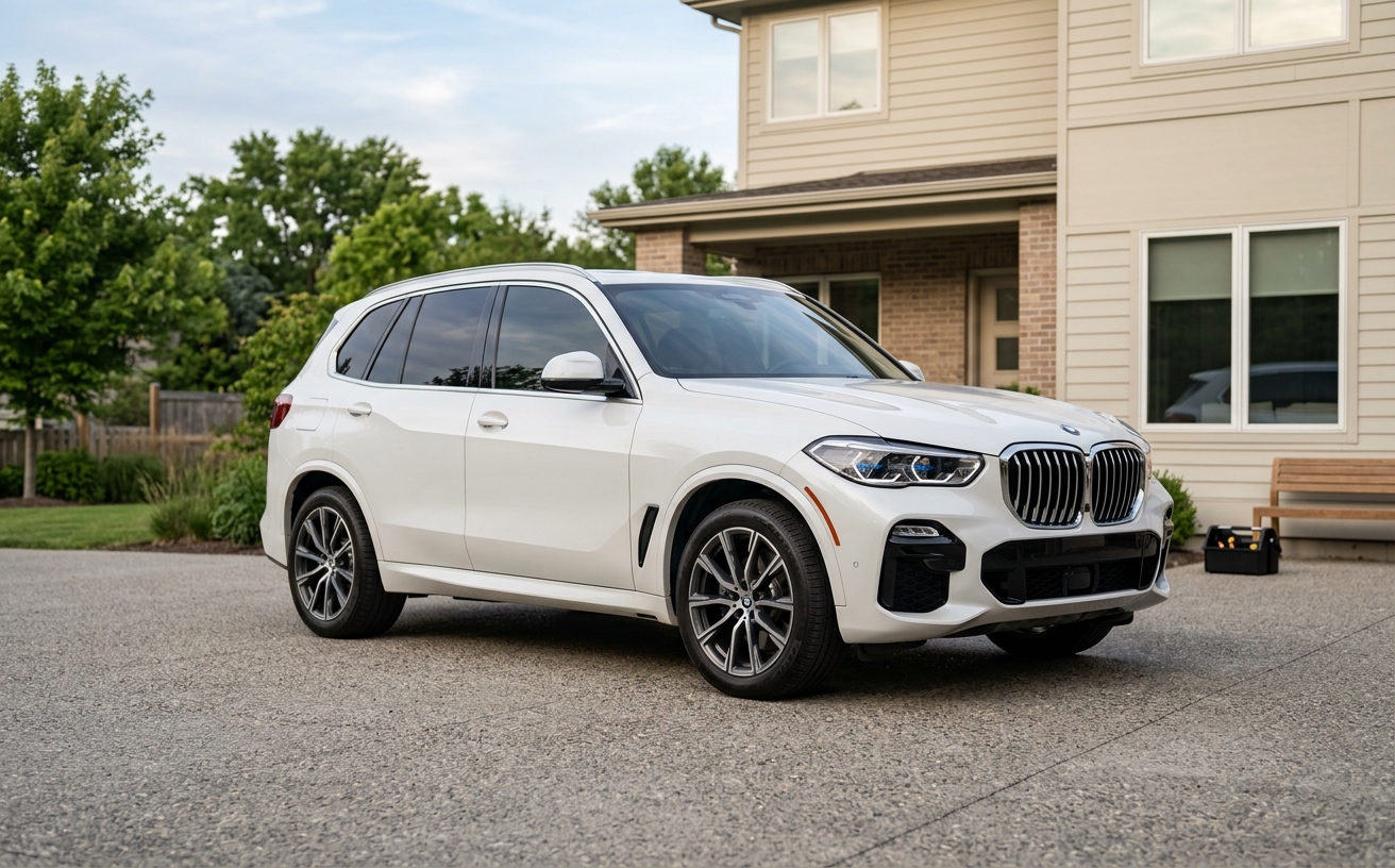 BMW X5 precut window tint kit