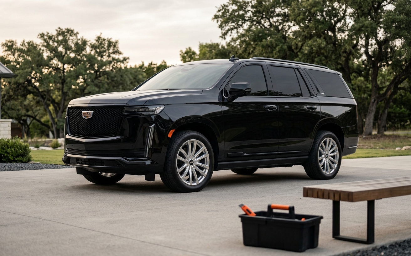 Cadillac Escalade precut window tint kit