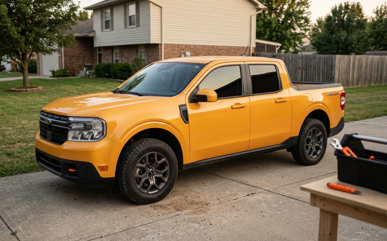 Ford Maverick precut window tint kit