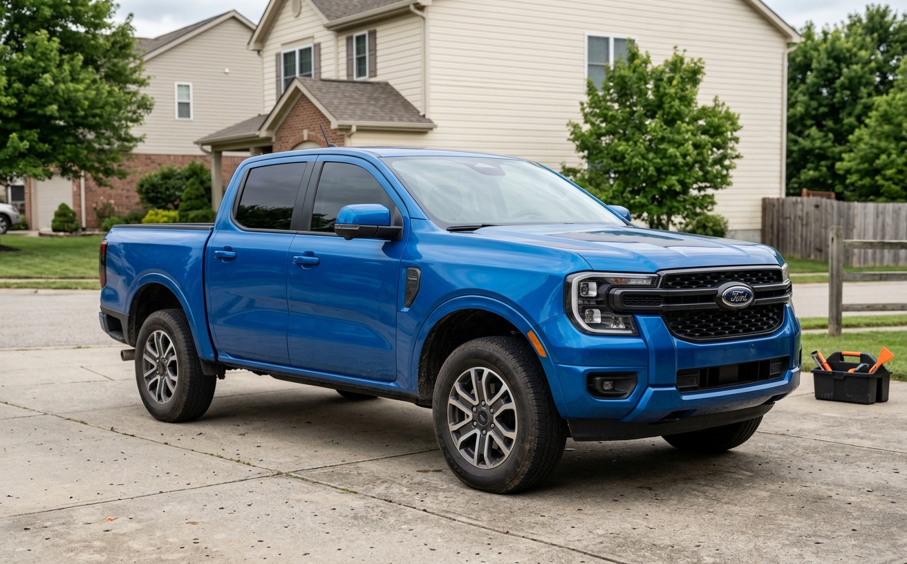Ford Ranger precut window tint kit