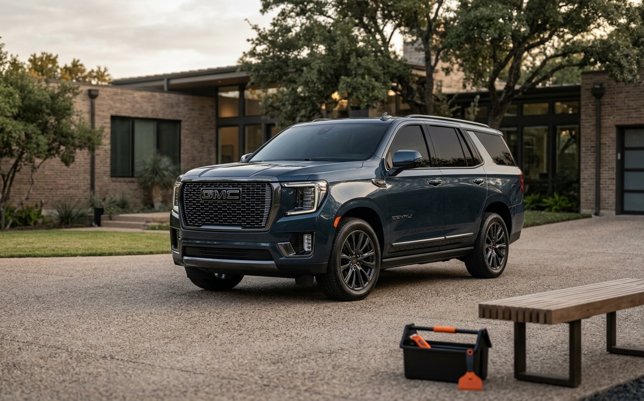 GMC Yukon precut window tint kit