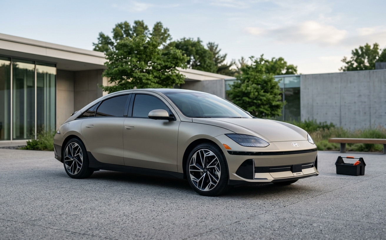 Hyundai Ioniq 6 precut window tint kit
