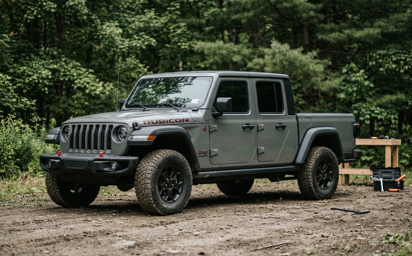 Jeep Gladiator precut window tint kit