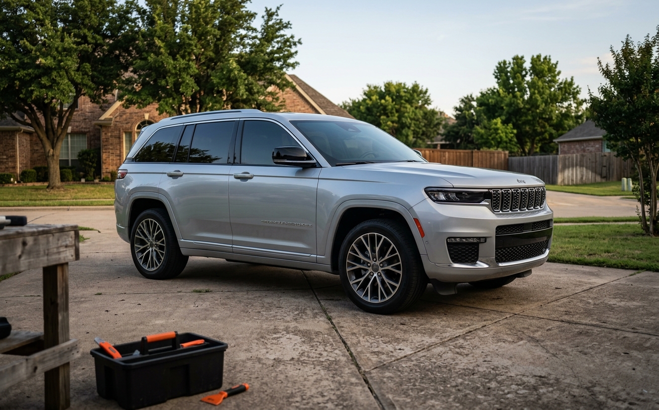 Jeep Grand Cherokee precut window tint kit