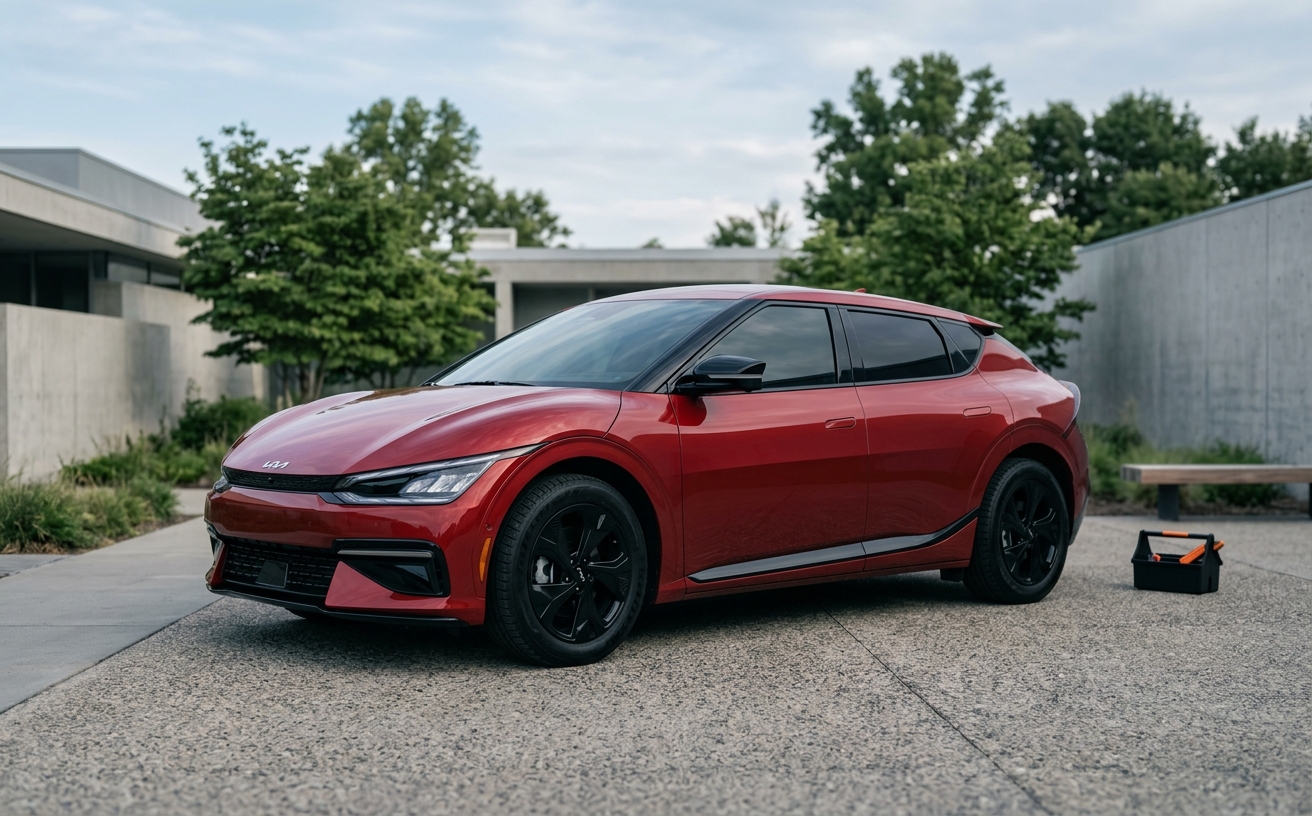 Kia EV6 precut window tint kit