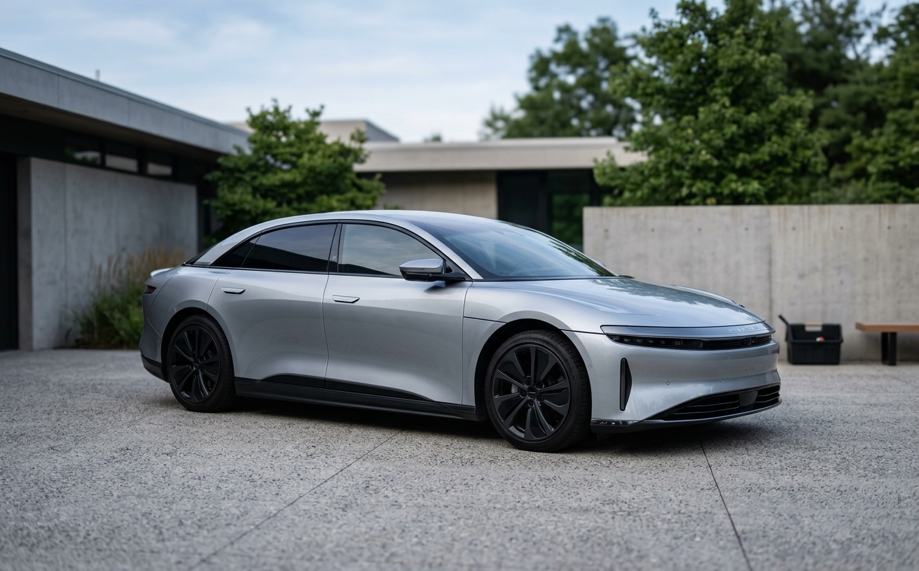 Lucid Air precut window tint kit