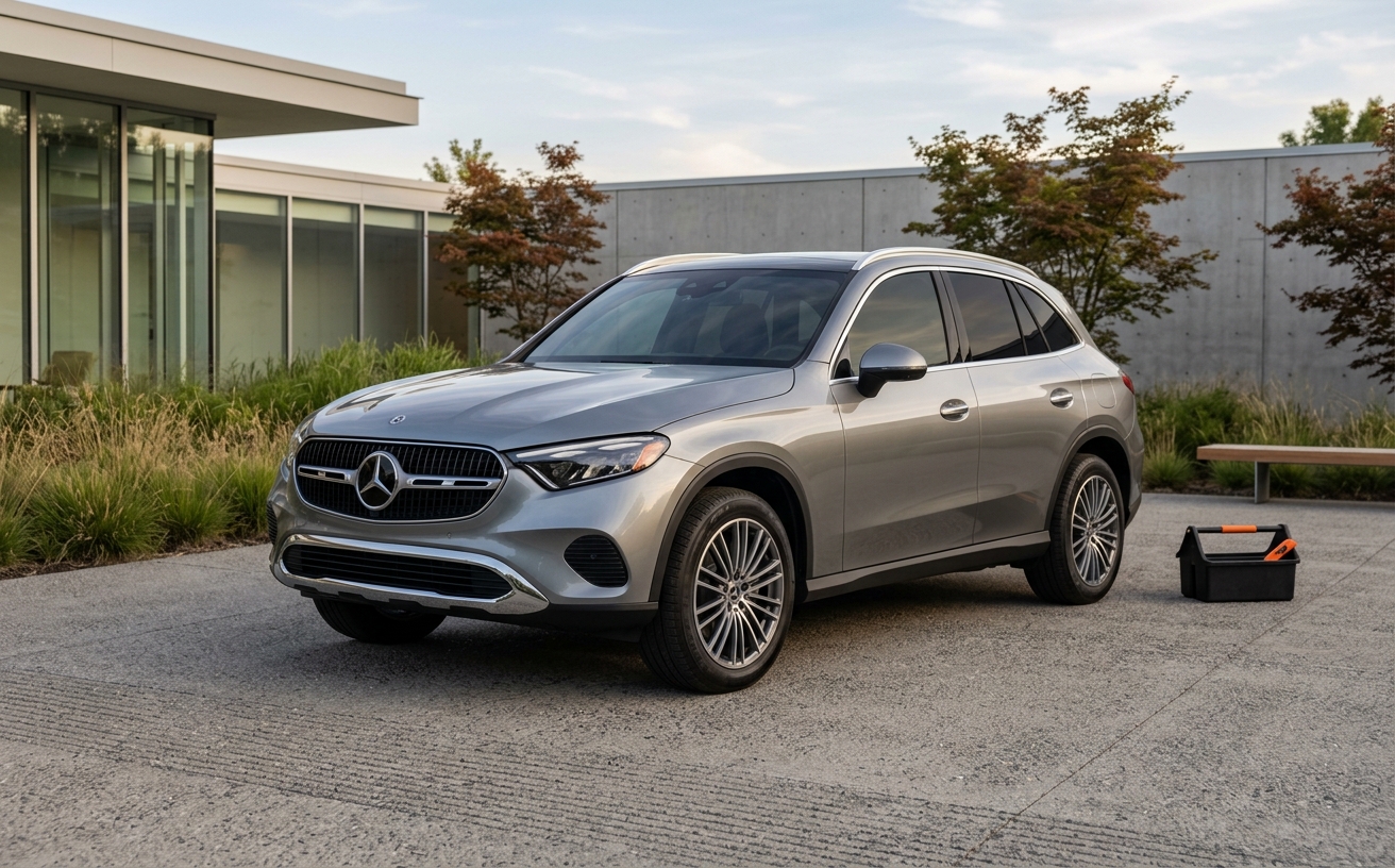 Mercedes GLC precut window tint kit