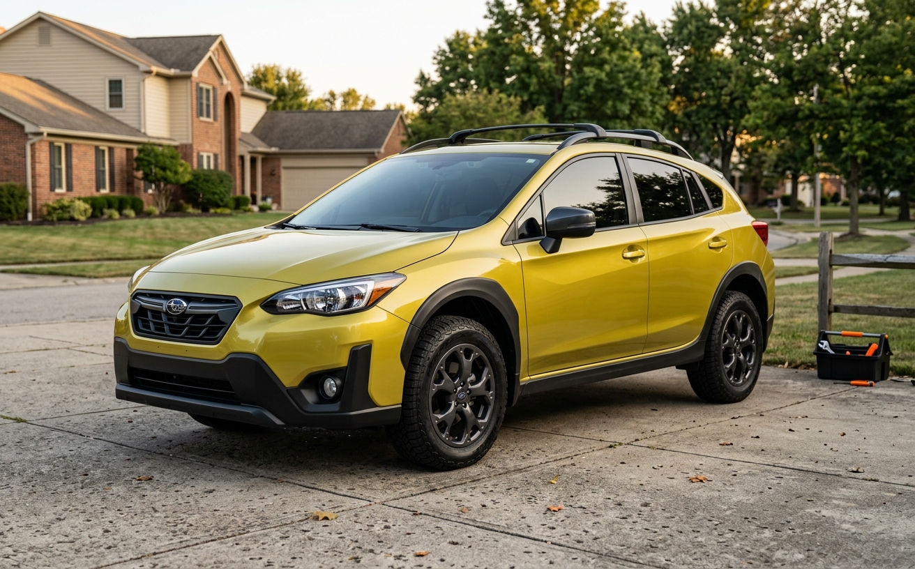 Subaru Crosstrek precut window tint kit