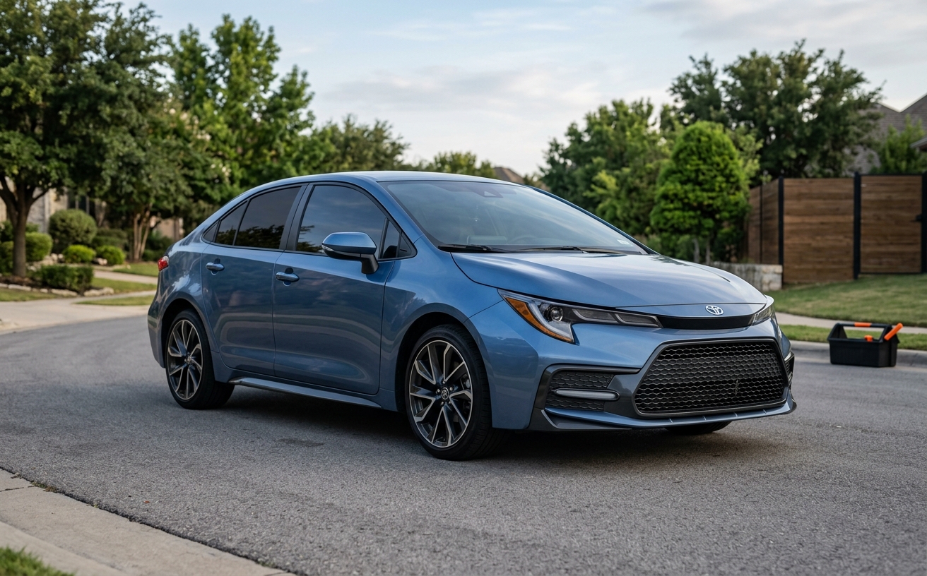 Toyota Corolla precut window tint kit