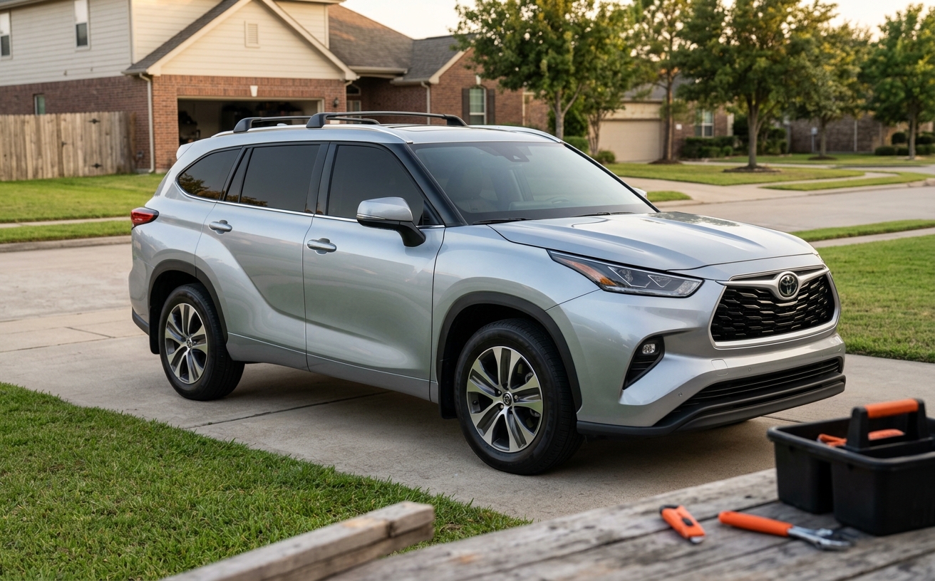 Toyota Highlander precut window tint kit