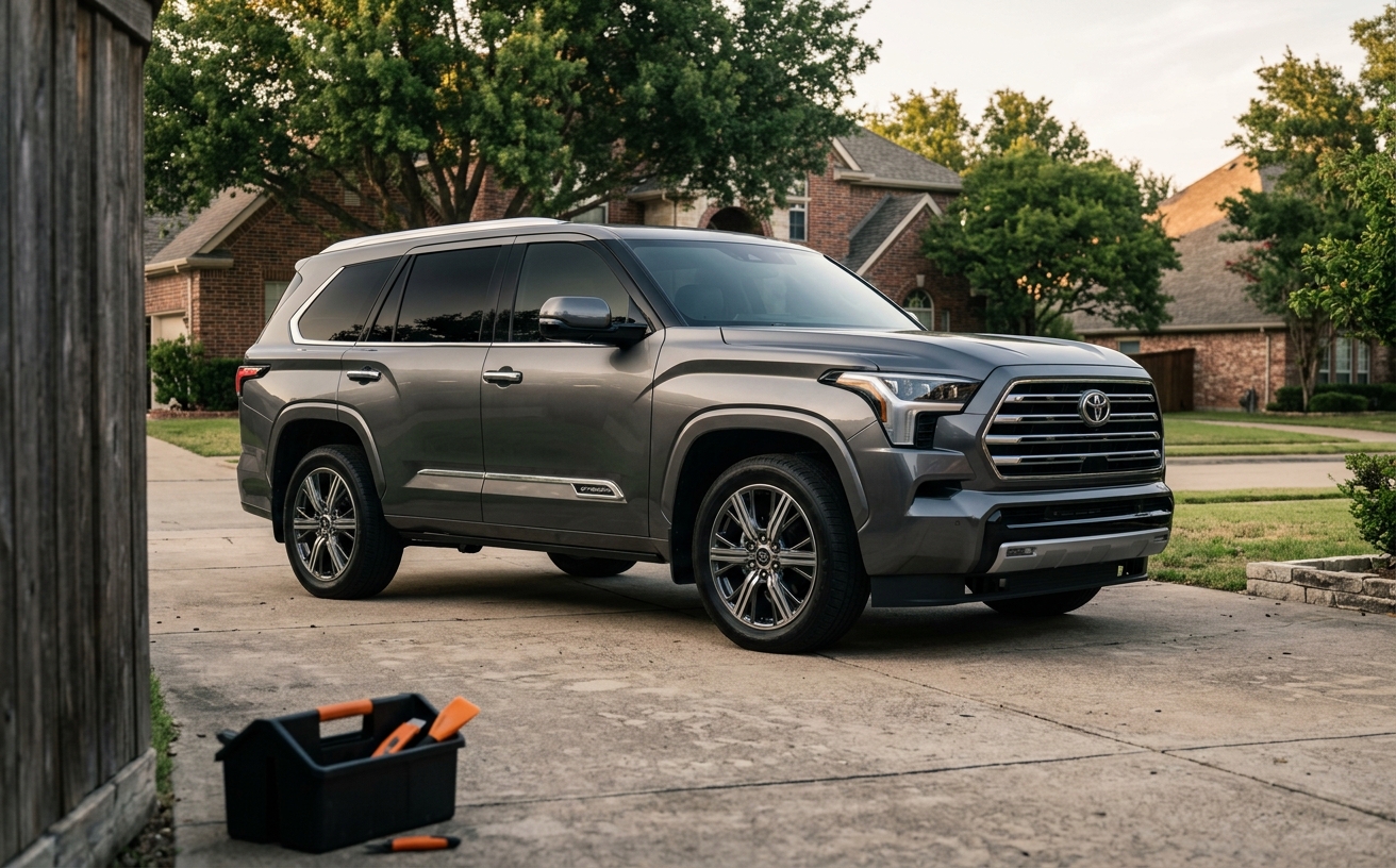 Toyota Sequoia precut window tint kit